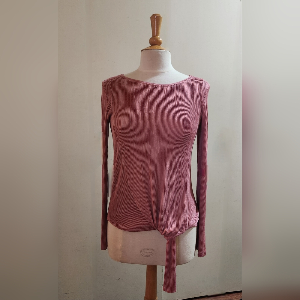 Massimo Dutti-Womens Lovely 100%Viscose Detailed Hem